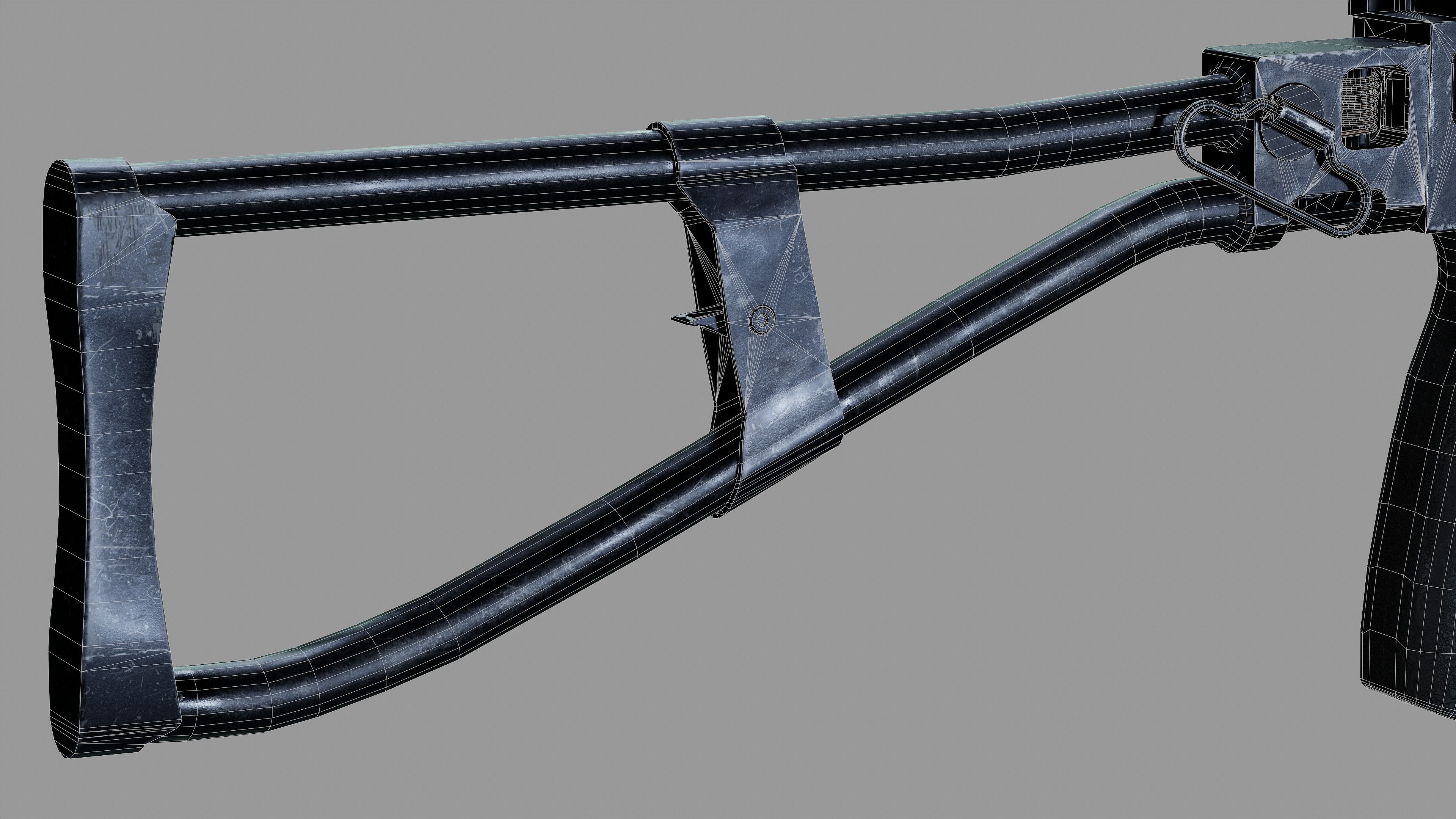 AS VAL Low-poly 3D model_11