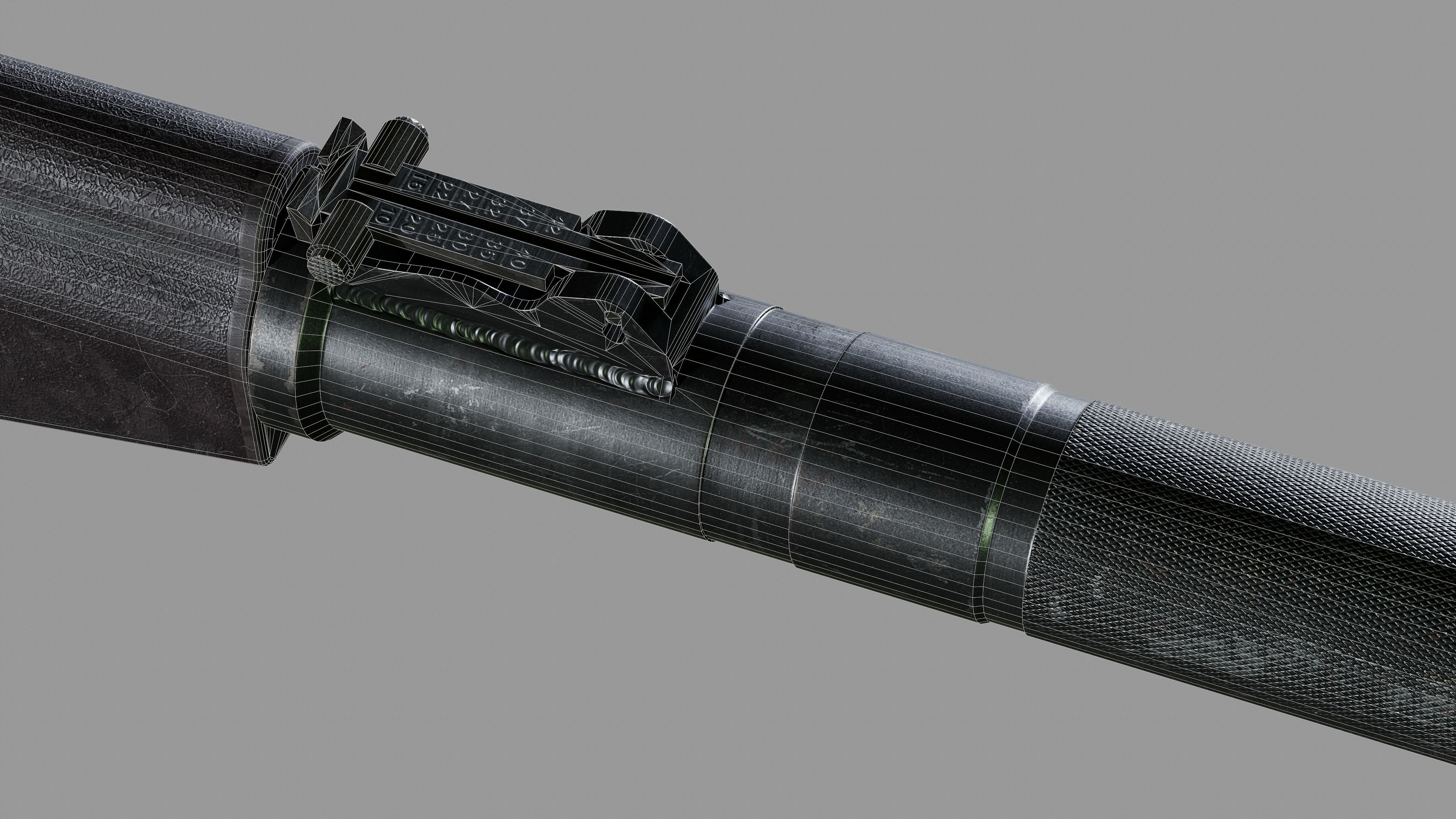 AS VAL Low-poly 3D model_14