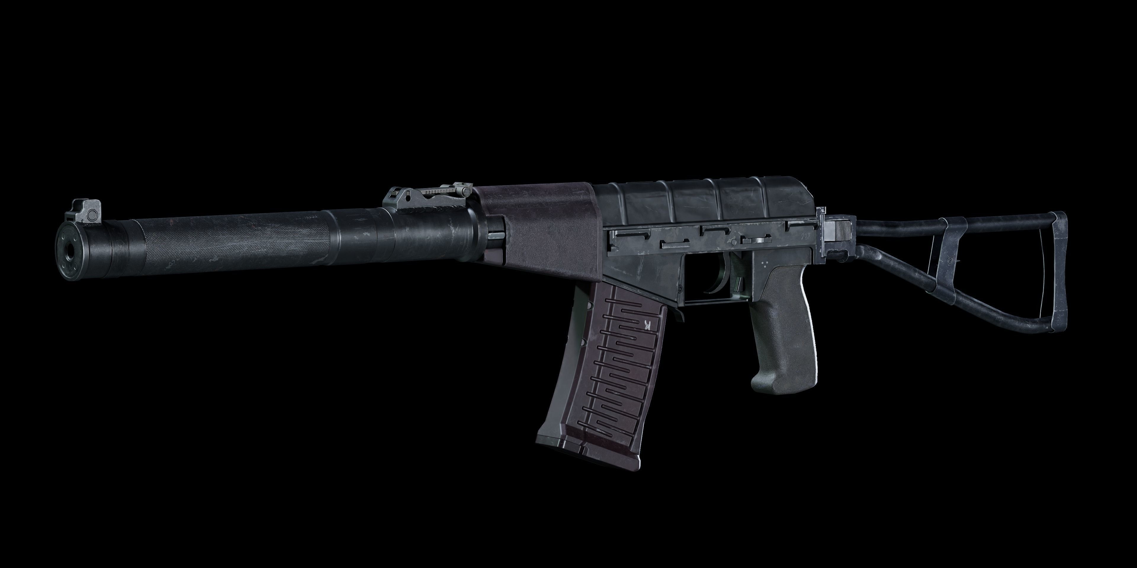 AS VAL Low-poly 3D model_4