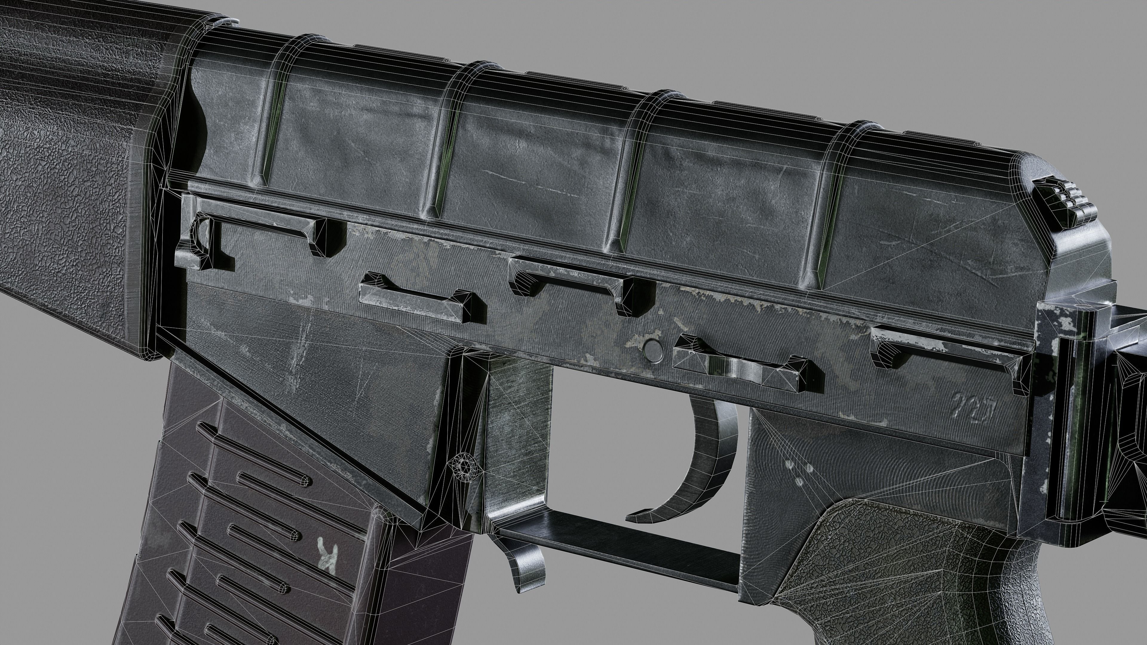 AS VAL Low-poly 3D model_18