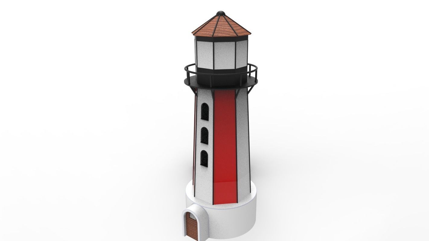 Lighthouse 3D print model_2