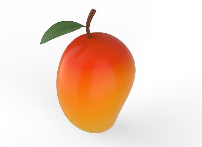 Prop27 Mango Fruit  Low-poly 3D model 5