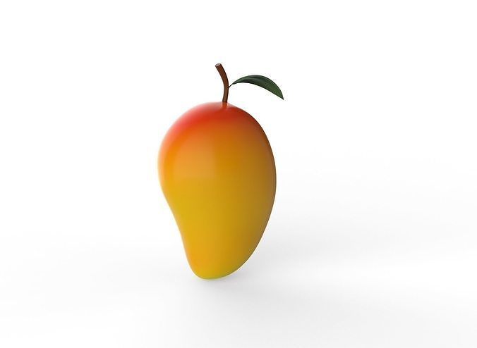 Prop27 Mango Fruit  Low-poly 3D model 4