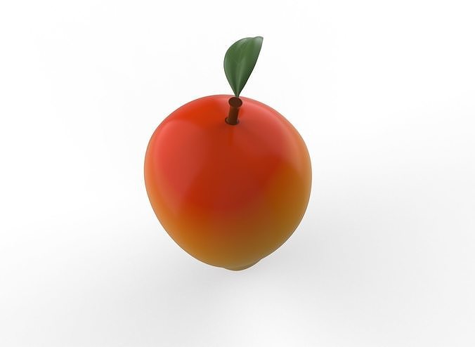 Prop27 Mango Fruit  Low-poly 3D model 6