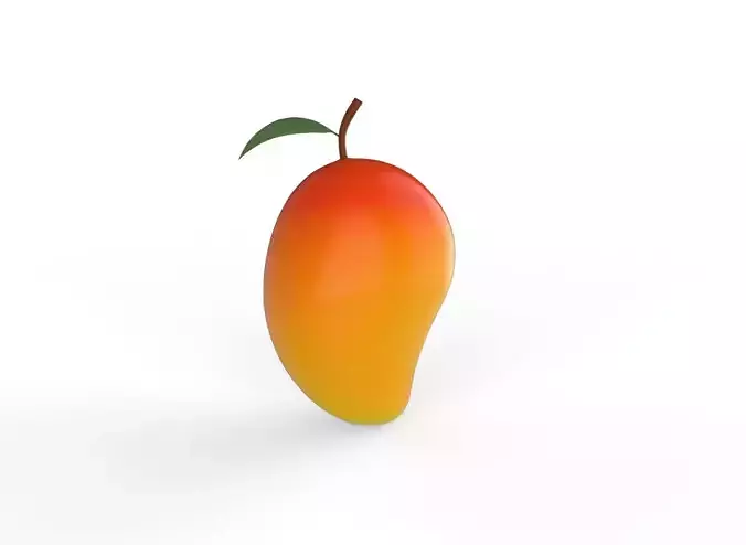 Prop27 Mango Fruit  Low-poly 3D model