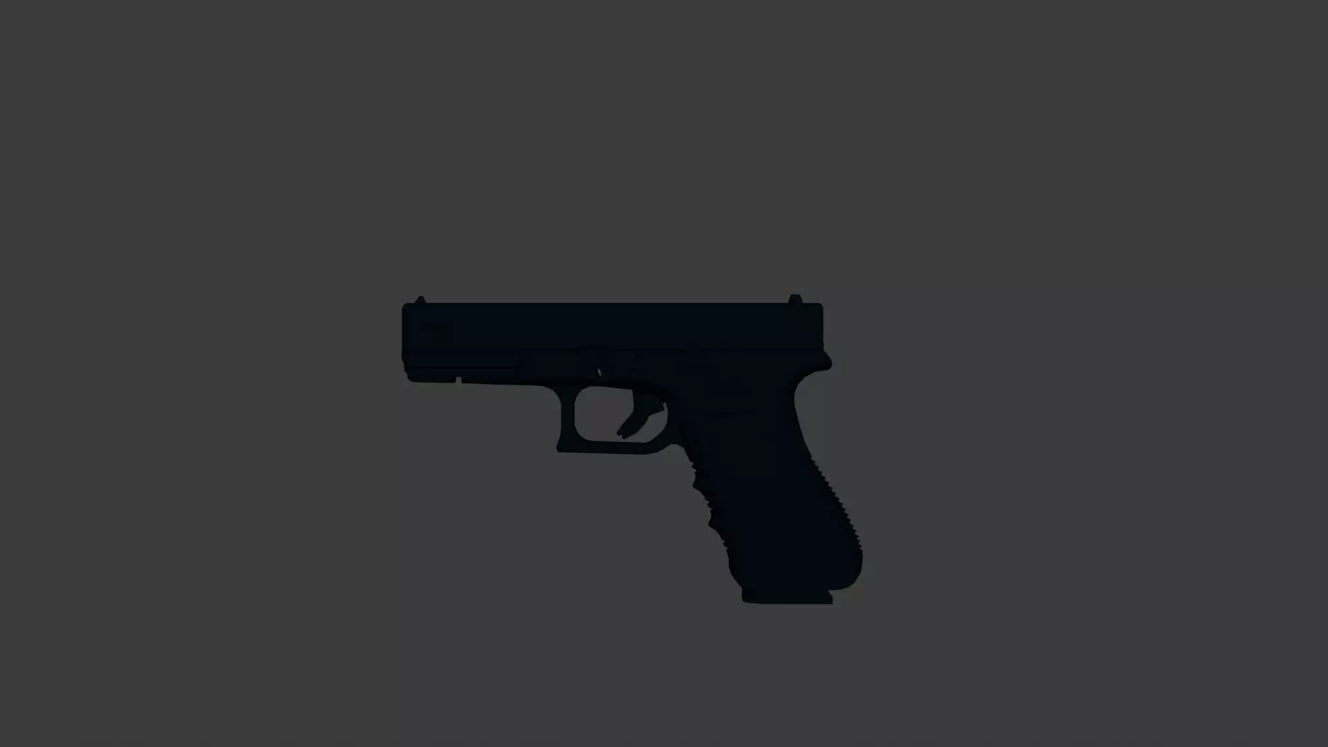 glock 17 from roblox studio Free 3D model_0