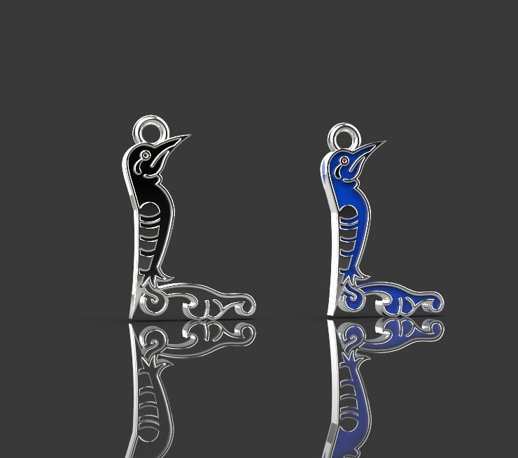 Armenian letters 3D print model_1