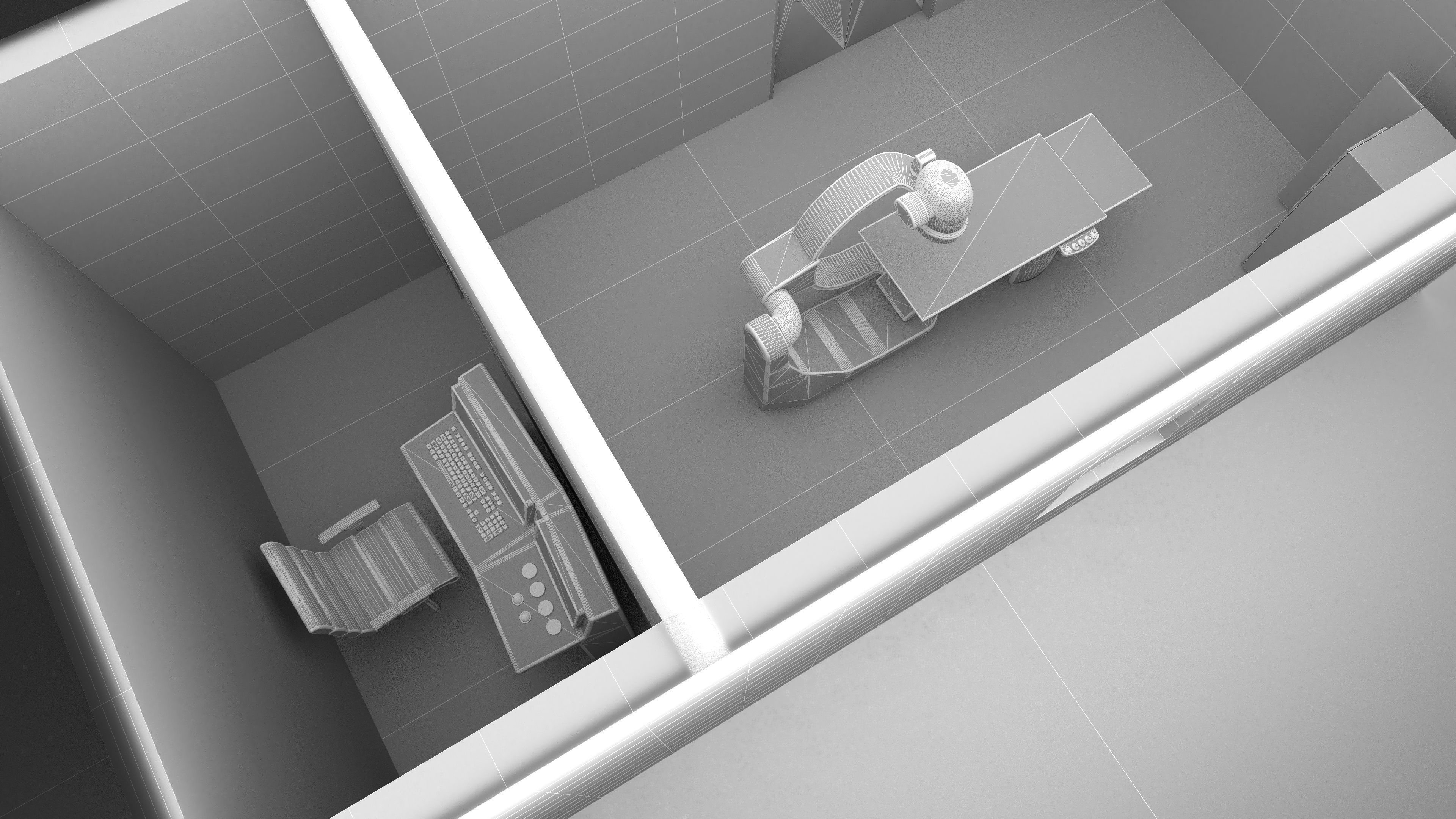 Radiotherapy Unit 4K 3D model_17