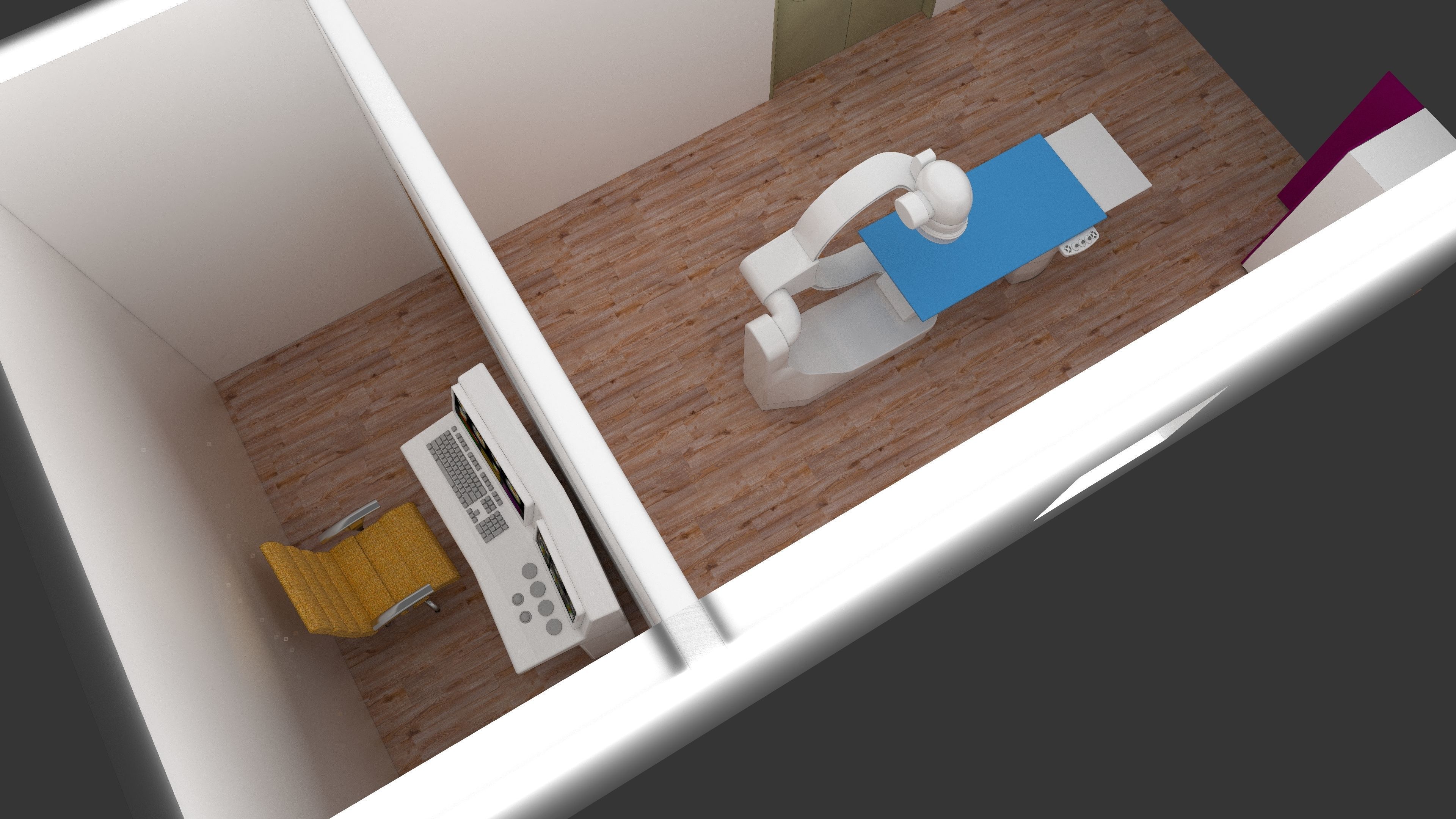 Radiotherapy Unit 4K 3D model_8