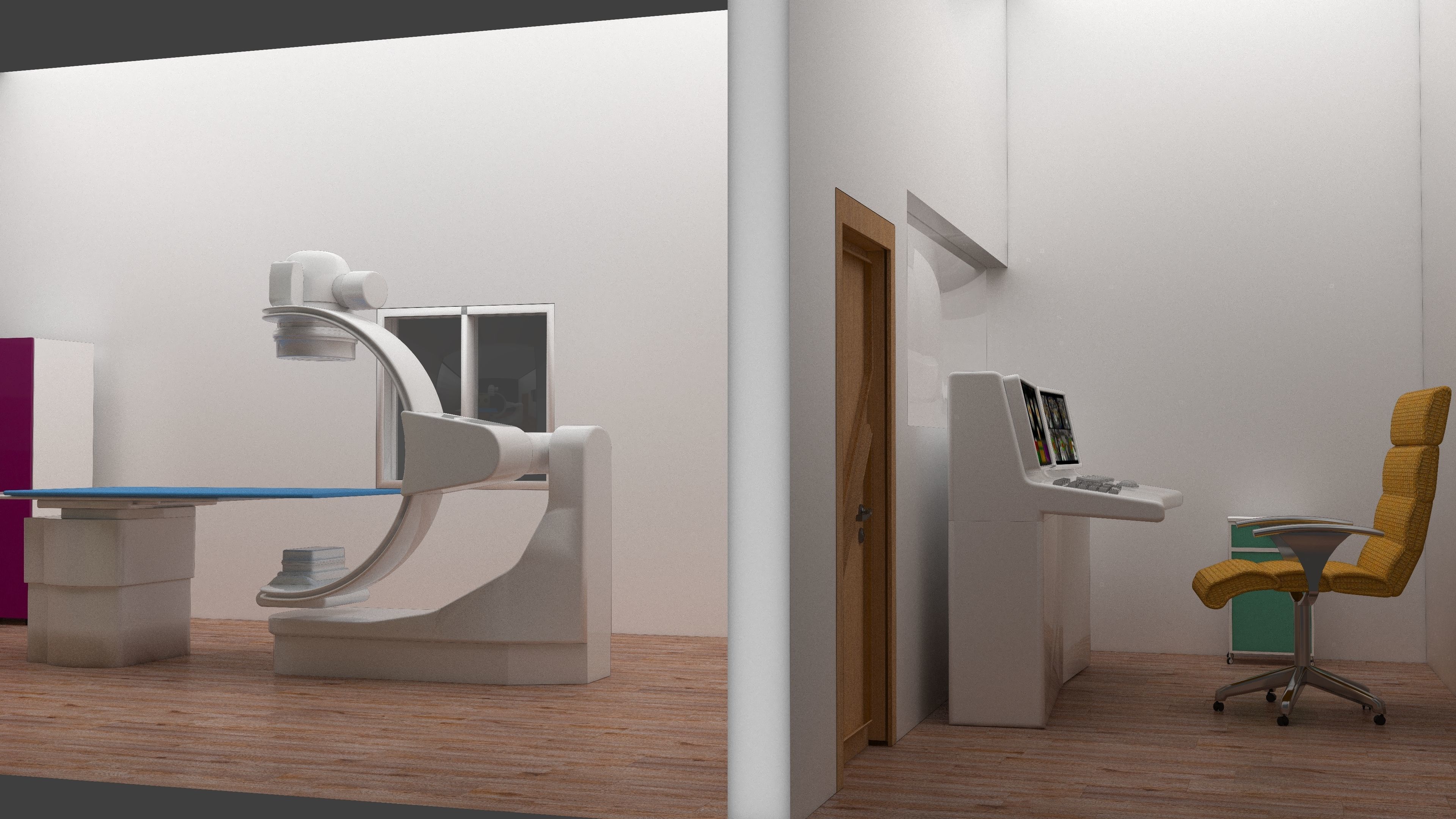 Radiotherapy Unit 4K 3D model_2