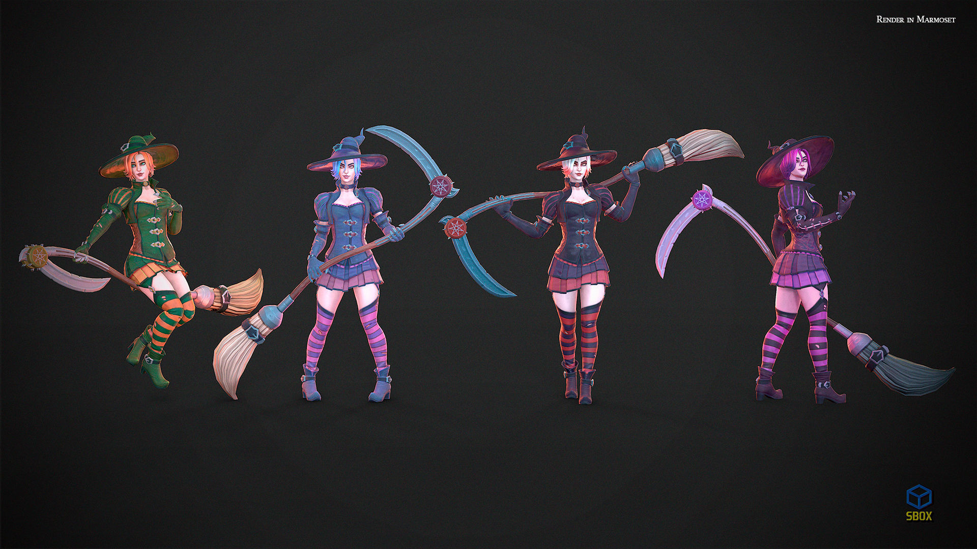 Fantasy Pack 1 Low-poly 3D model_7
