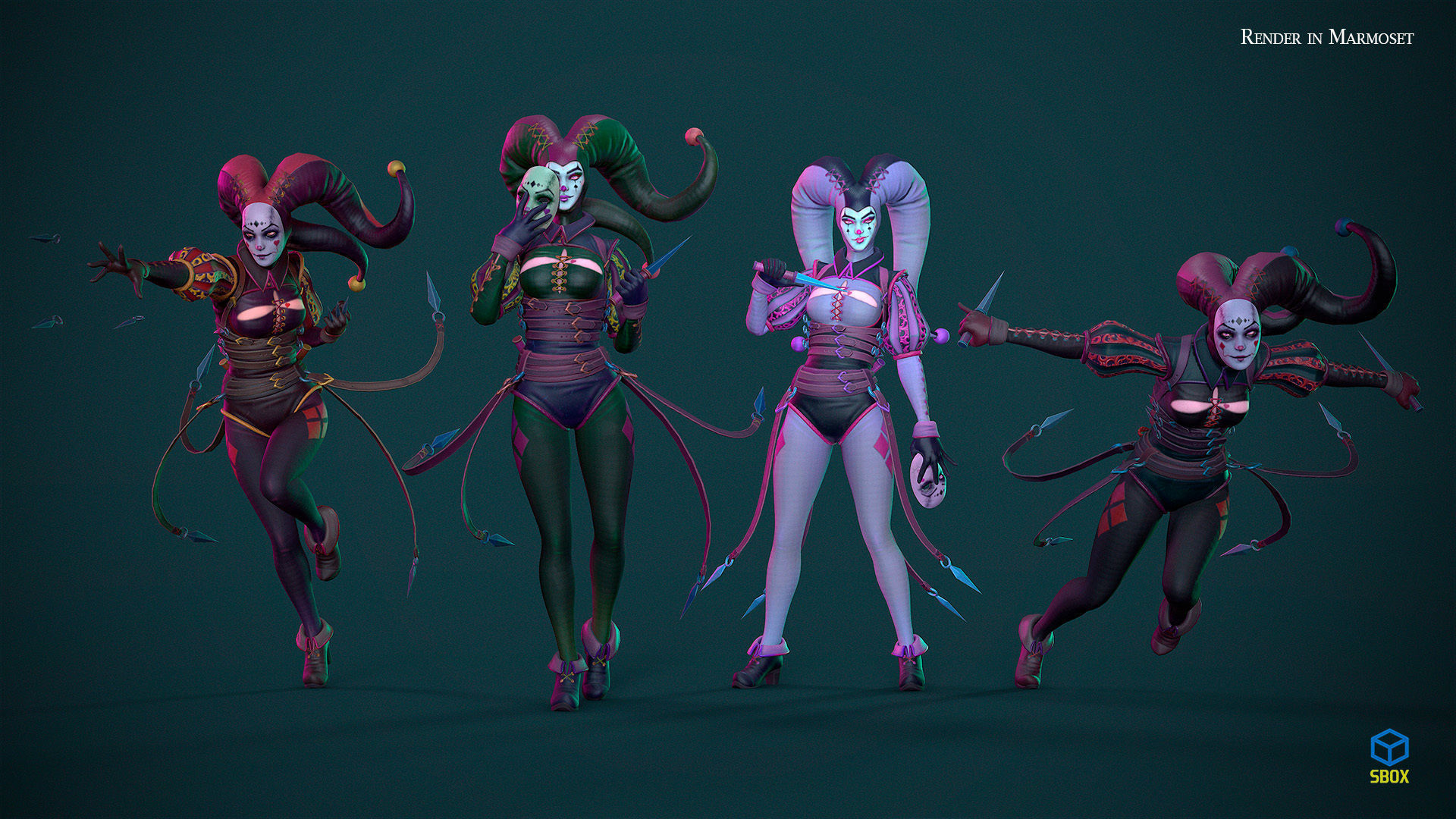 Fantasy Pack 1 Low-poly 3D model_6