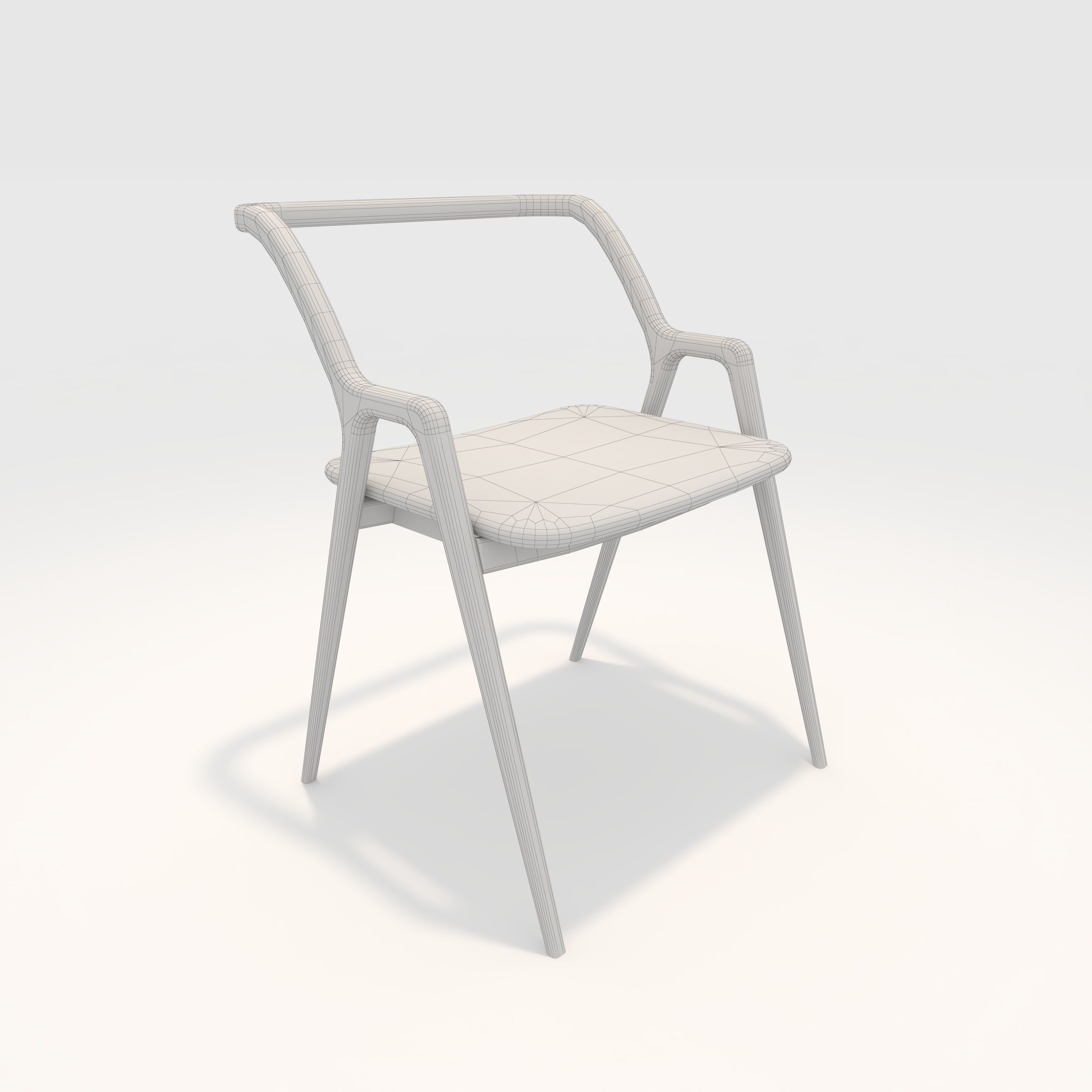Armchair 9 3D model_1