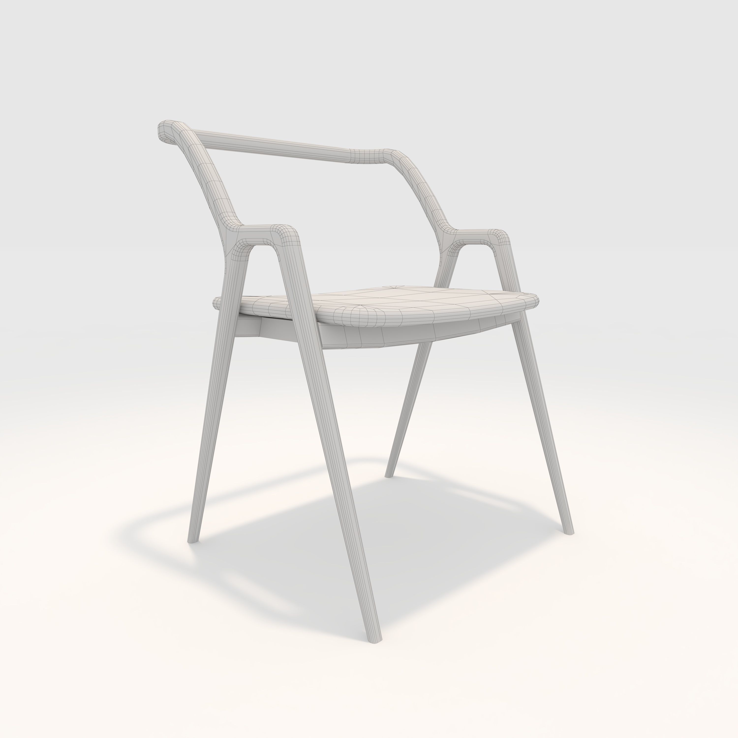 Armchair 9 3D model_7