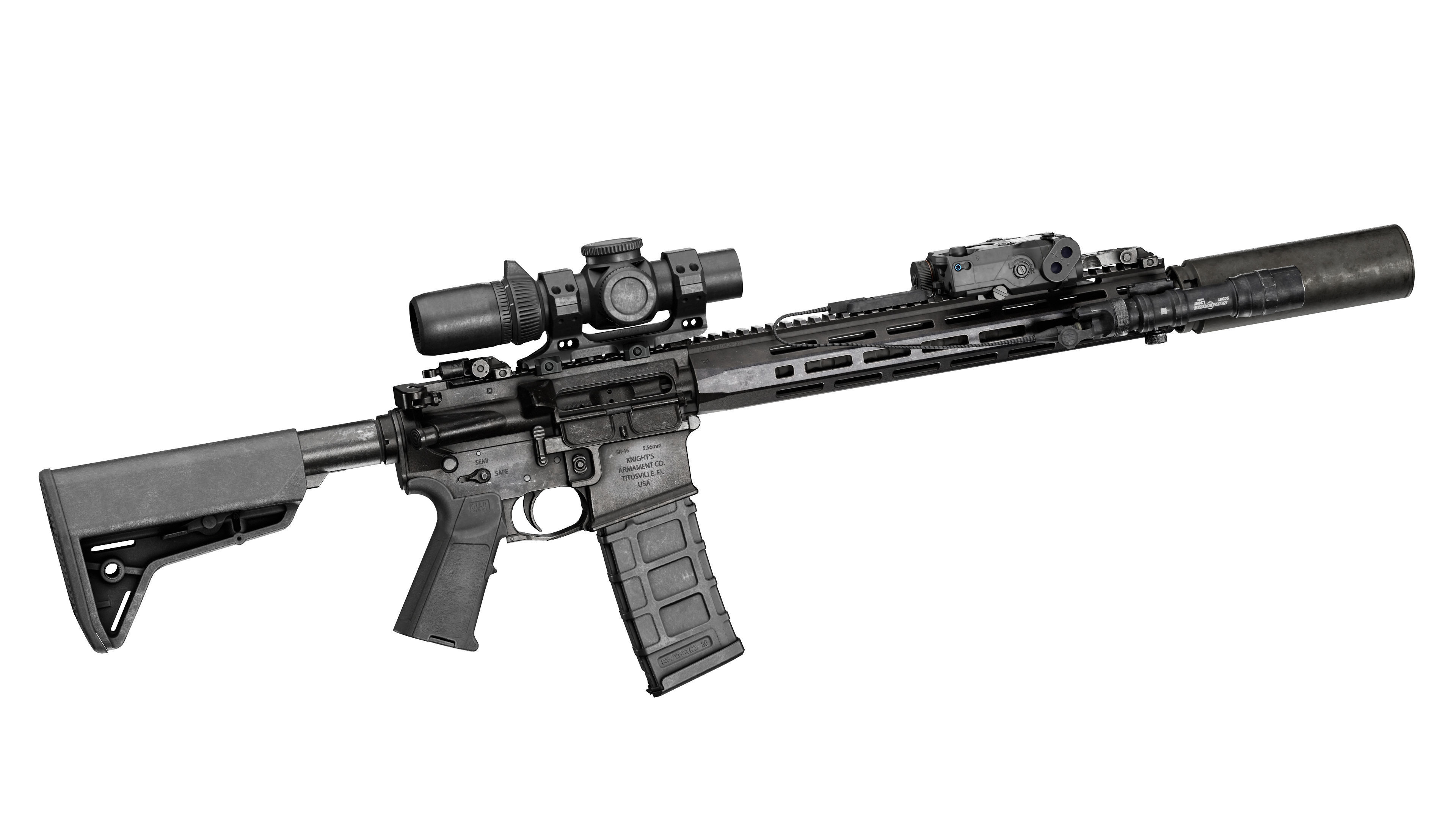 VORTEX 1X10 ELEANOR OPTIC Low-poly 3D model_10