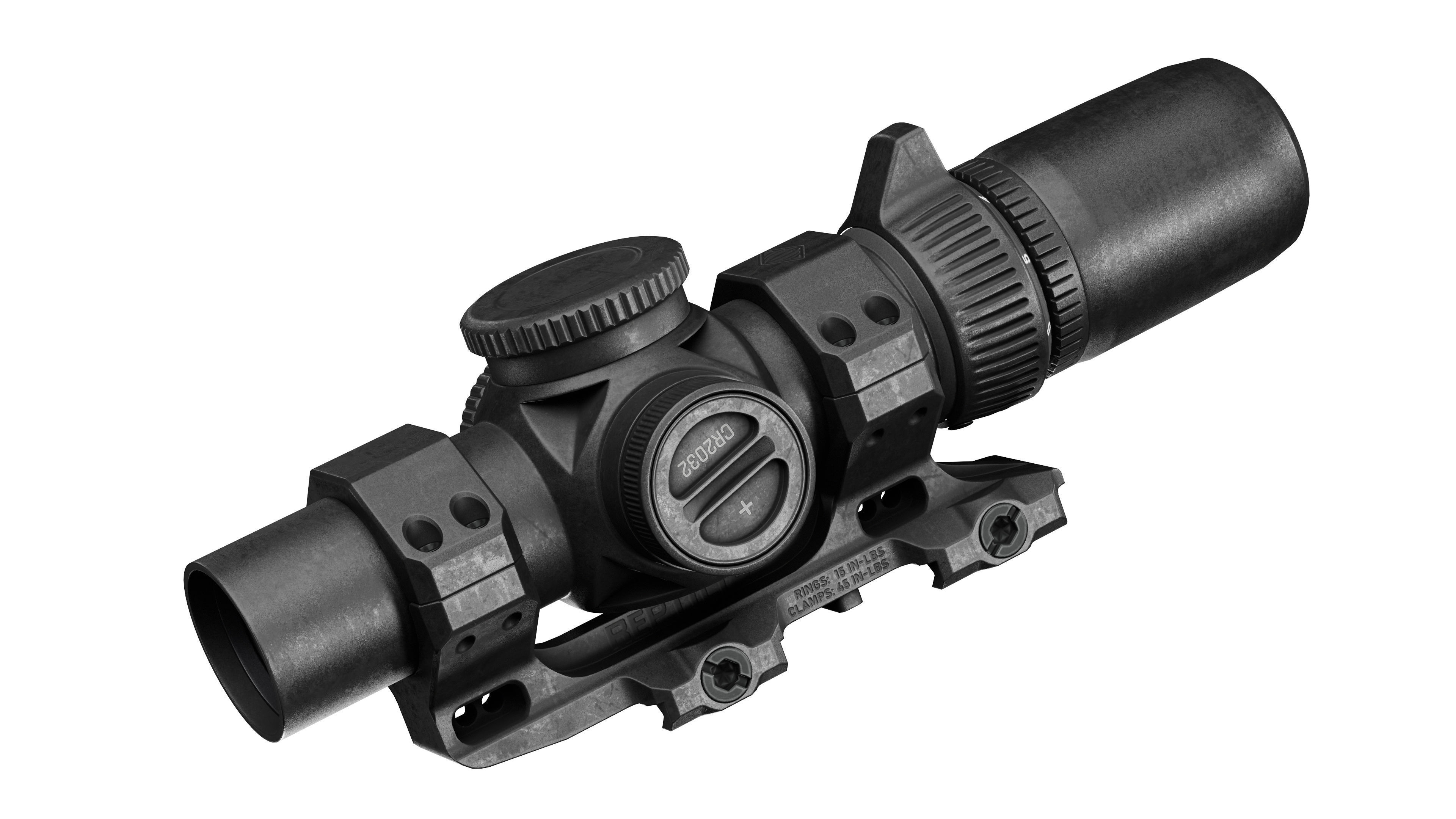 VORTEX 1X10 ELEANOR OPTIC Low-poly 3D model_11