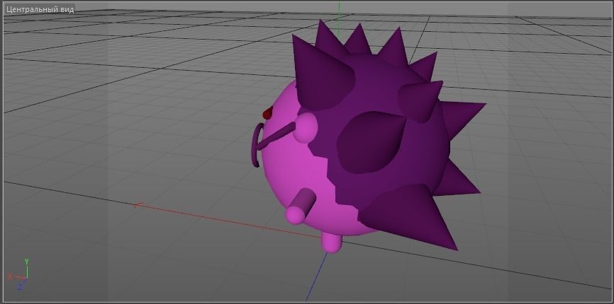 ezik iz smesharikov Free 3D model_2