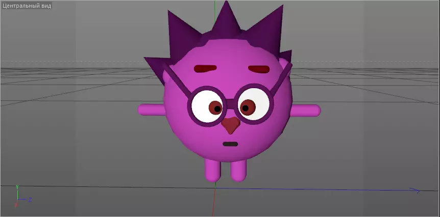 ezik iz smesharikov Free 3D model_0