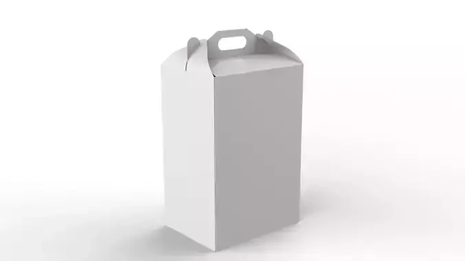 Gable Packaging Box Carrying Handle 400x300x600mm