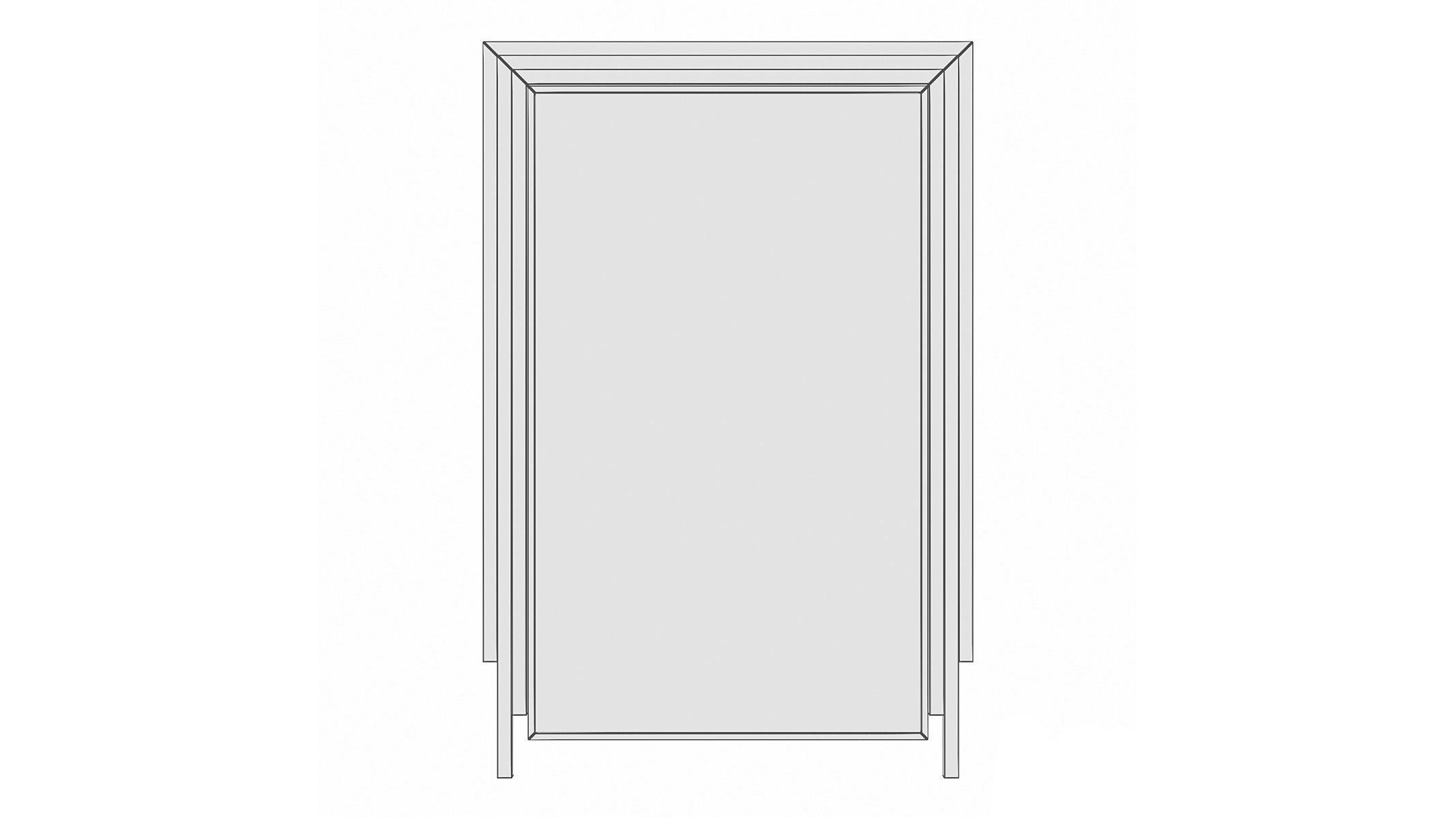 Mirror GZ-M1001 3D model_2