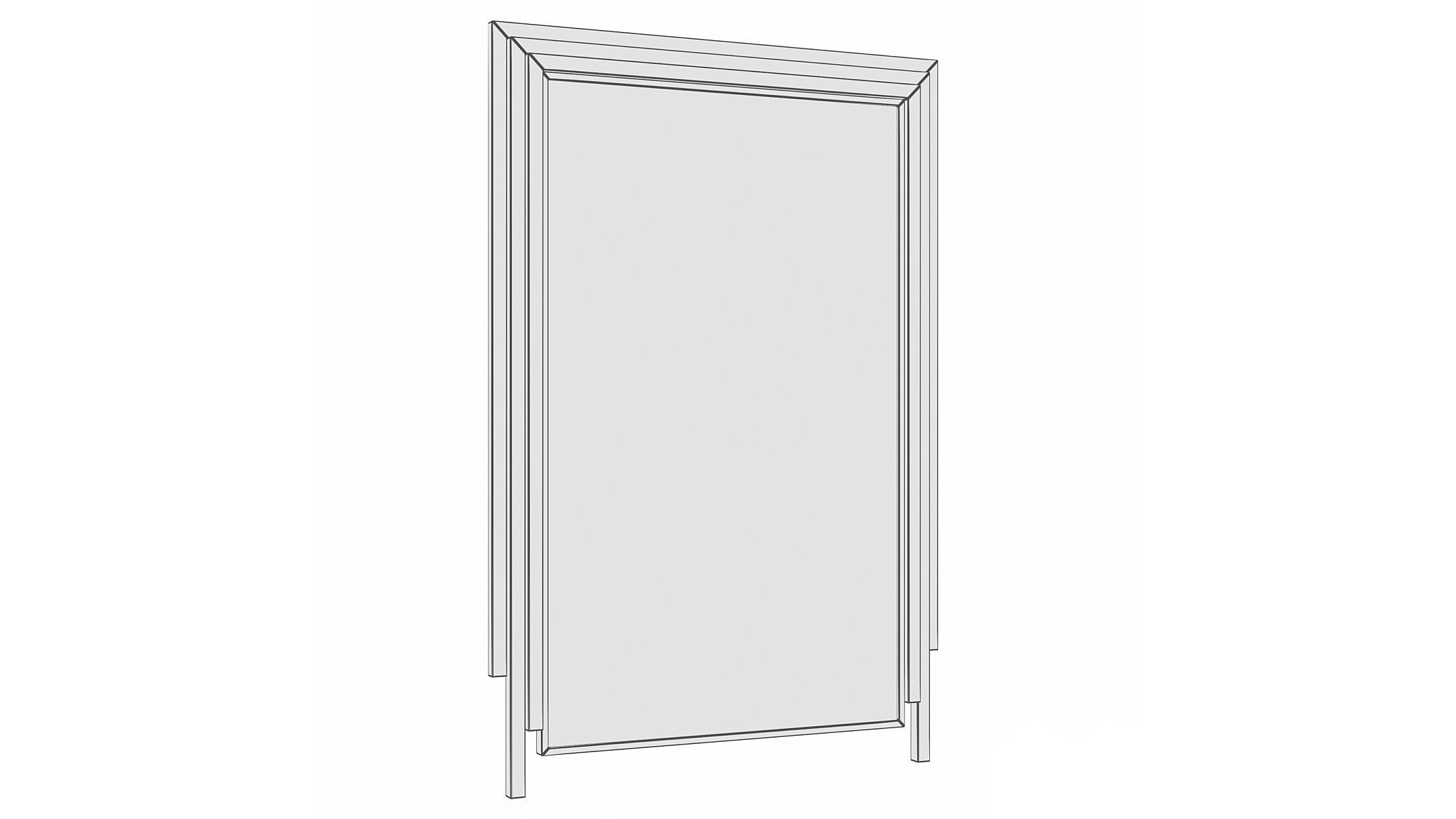 Mirror GZ-M1001 3D model_3