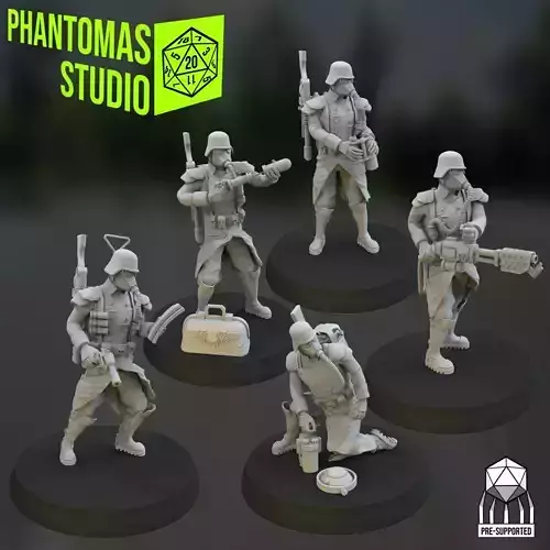 Lycan- Assault specialists 3D print model