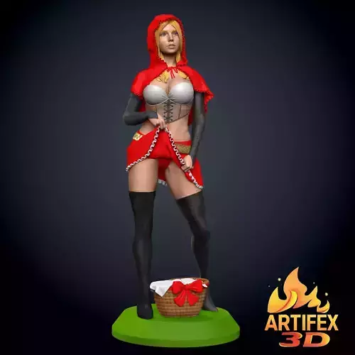 Red Riding Hood 3D print model