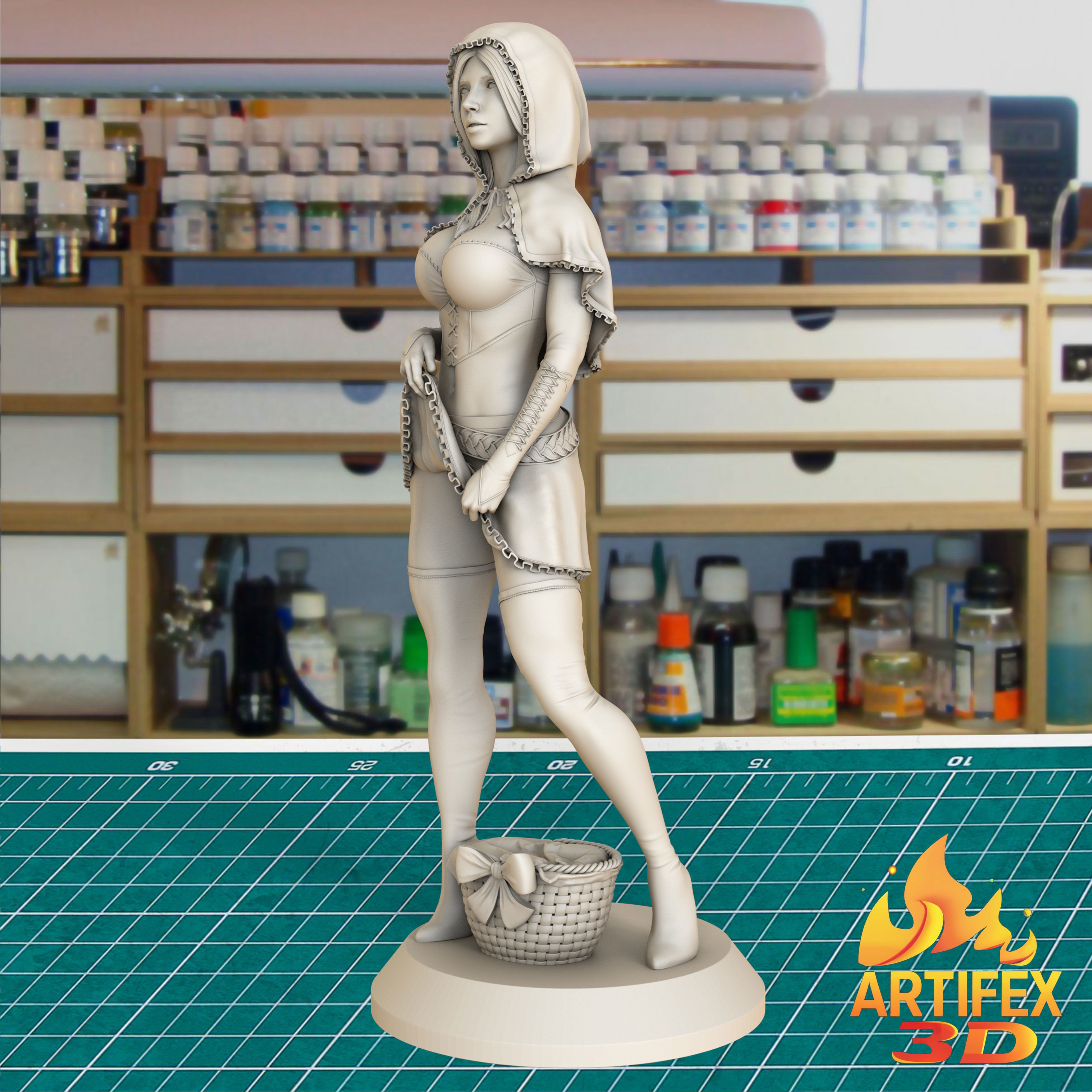 Red Riding Hood 3D print model_10