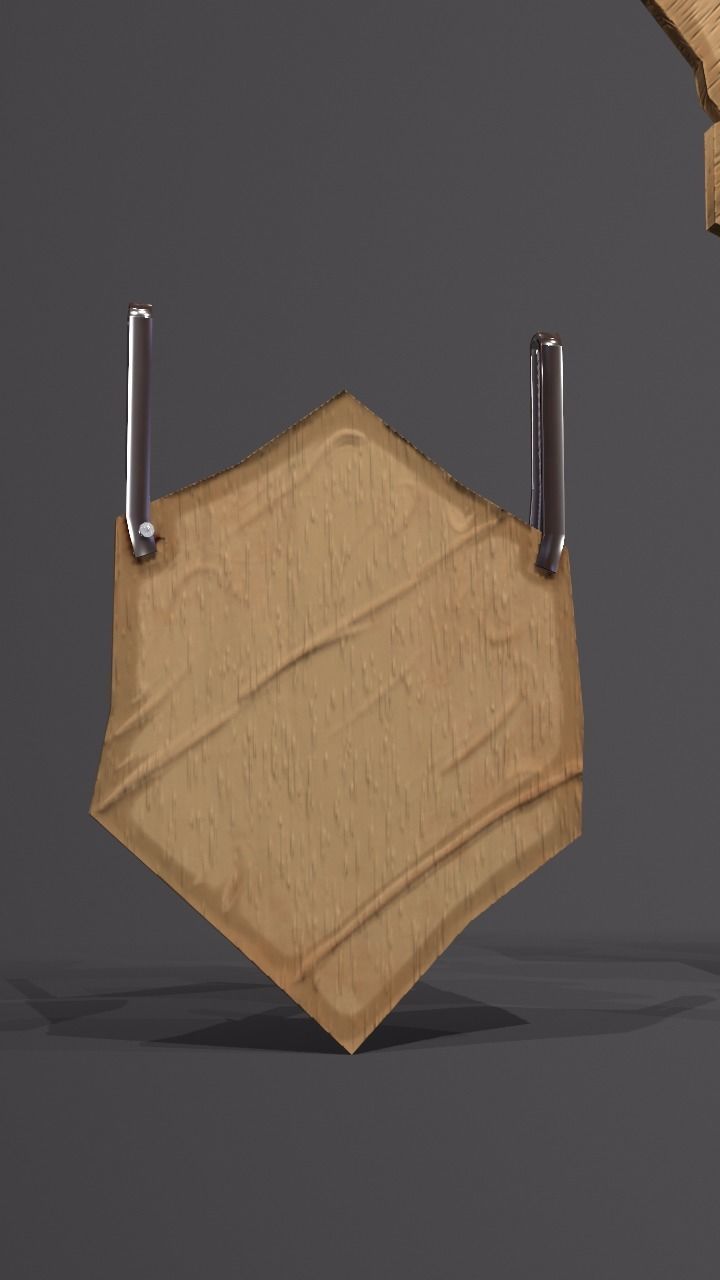 FANTASY Sign pack Low-poly 3D model_4