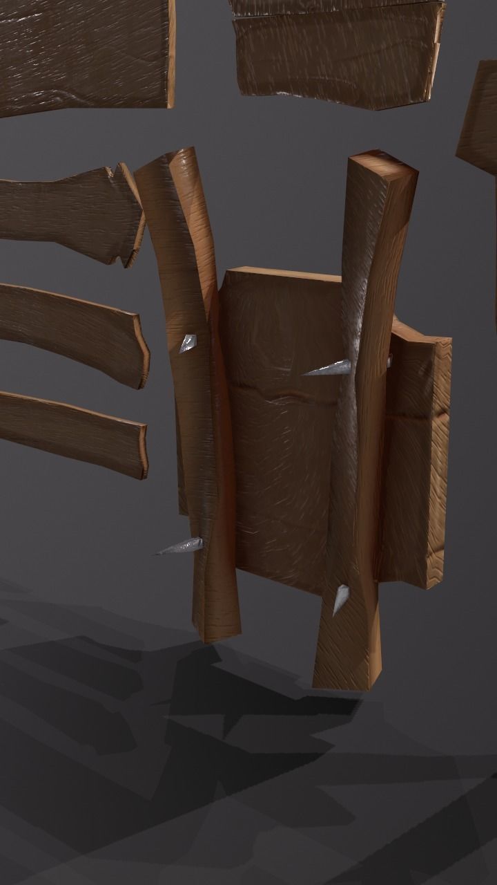 FANTASY Sign pack Low-poly 3D model_6