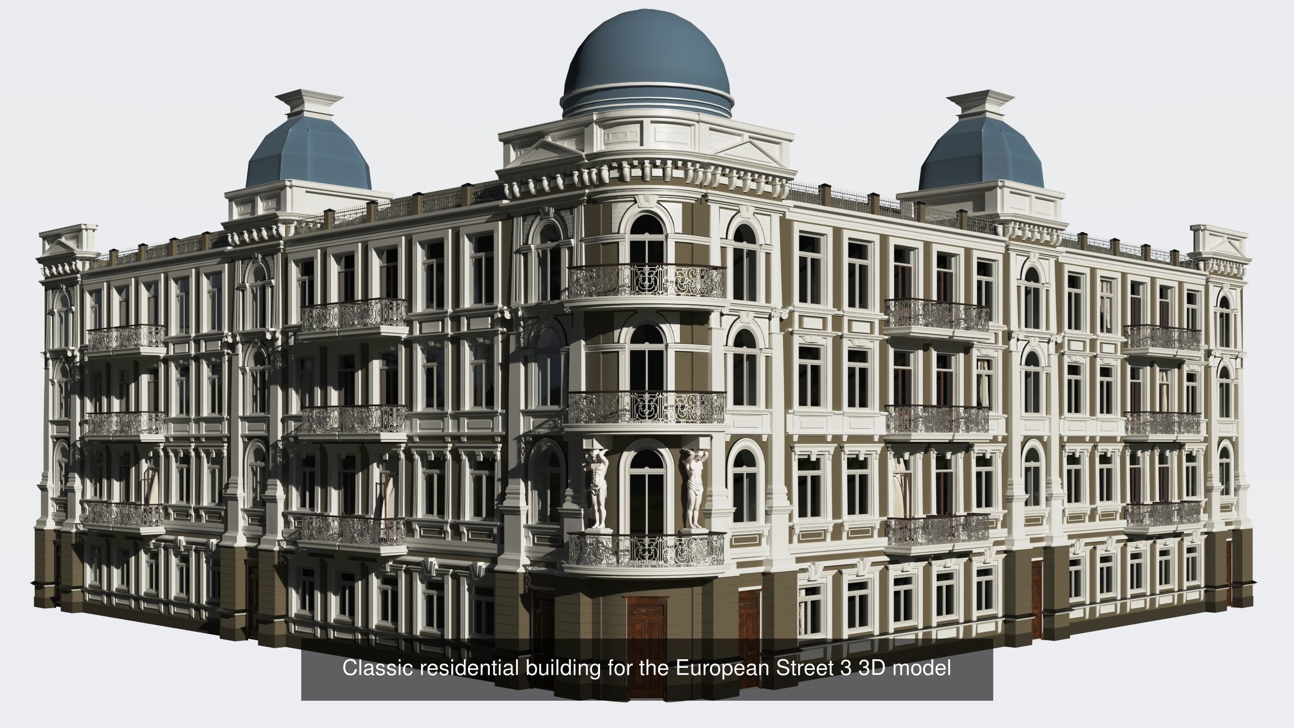 Kyiv city Ukraine Sophia Square Saint Sophia Cathedral 3D Model Collection_5