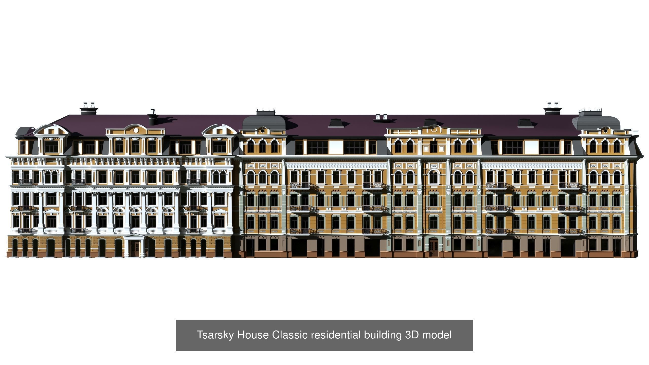 Kyiv city Ukraine Sophia Square Saint Sophia Cathedral 3D Model Collection_4