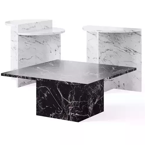 Coffee Table SHIKLI KUTRO and MARBEL by Cazarina