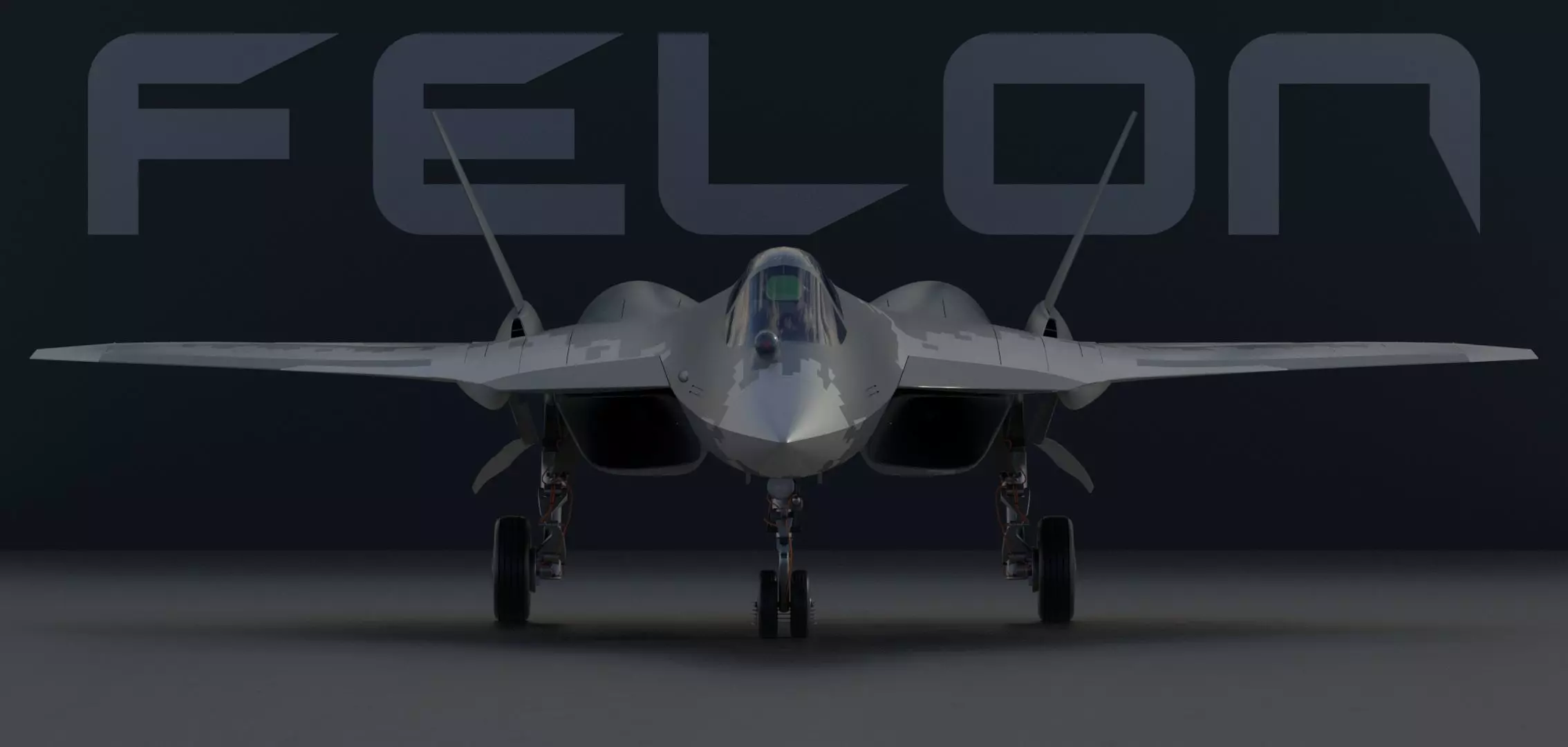 Sukhoi SU-57 5th gen figther jet PAK-FA T50 3D model_0