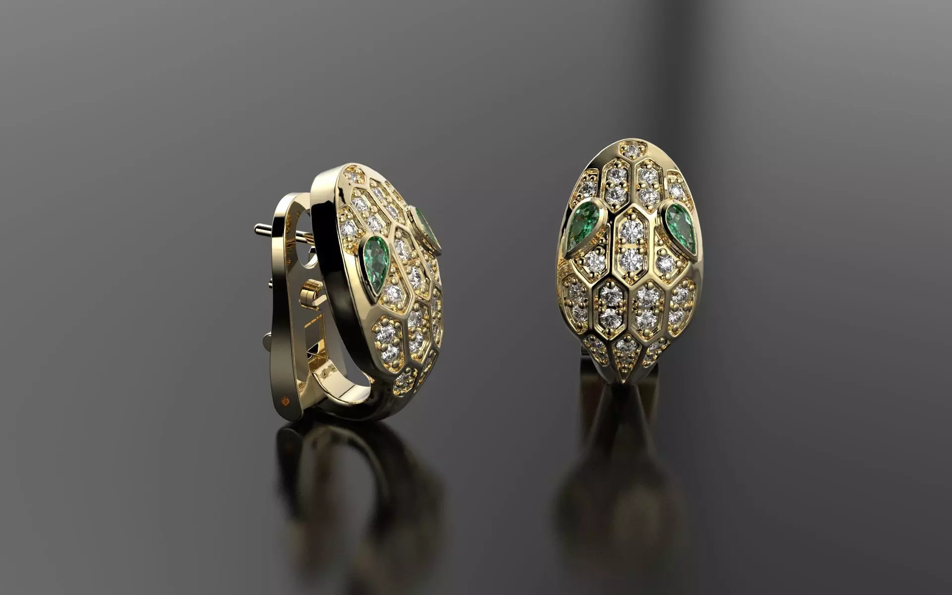 Bvlgari Ring 3D print model_0