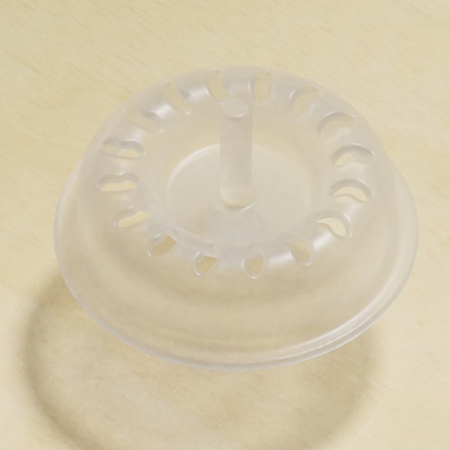 Transparent Kitchen Strainer Plug 3D model_1