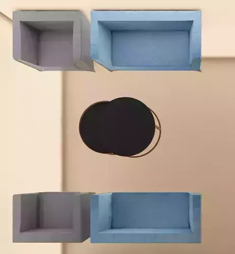 DINING AREA WITH SOFA SET