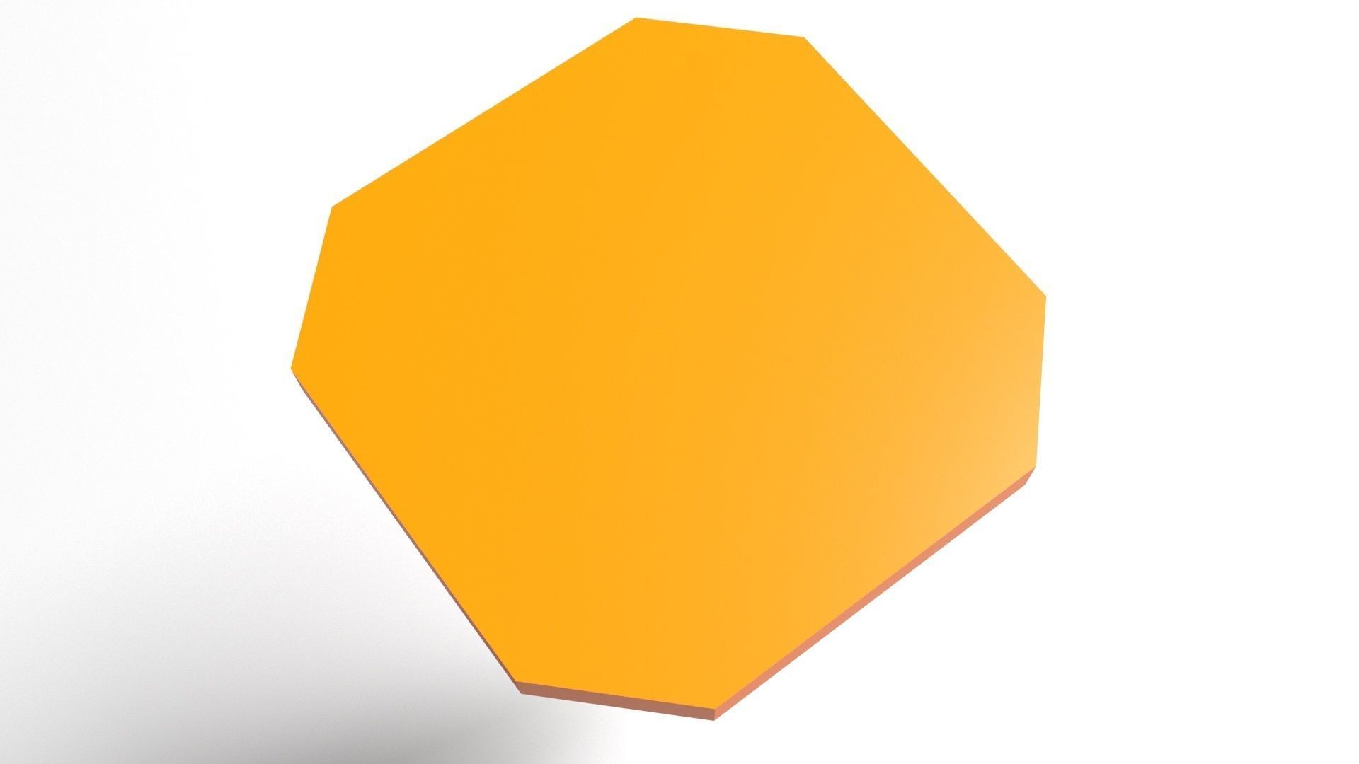 Traffic Cone 3D model_4