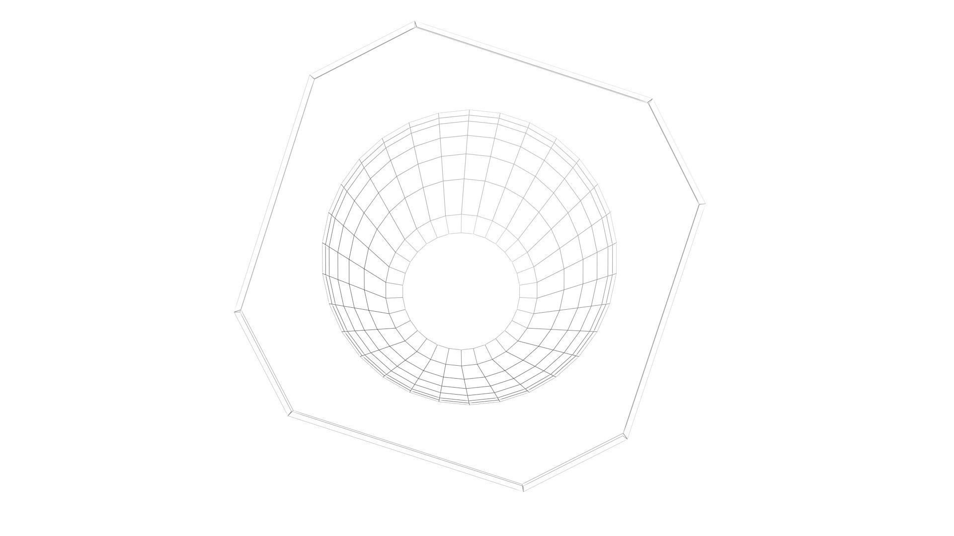 Traffic Cone 3D model_15