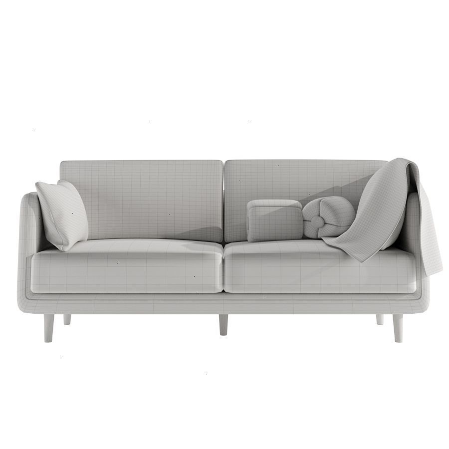 Lisbon Sofa by Homa 3D model_8