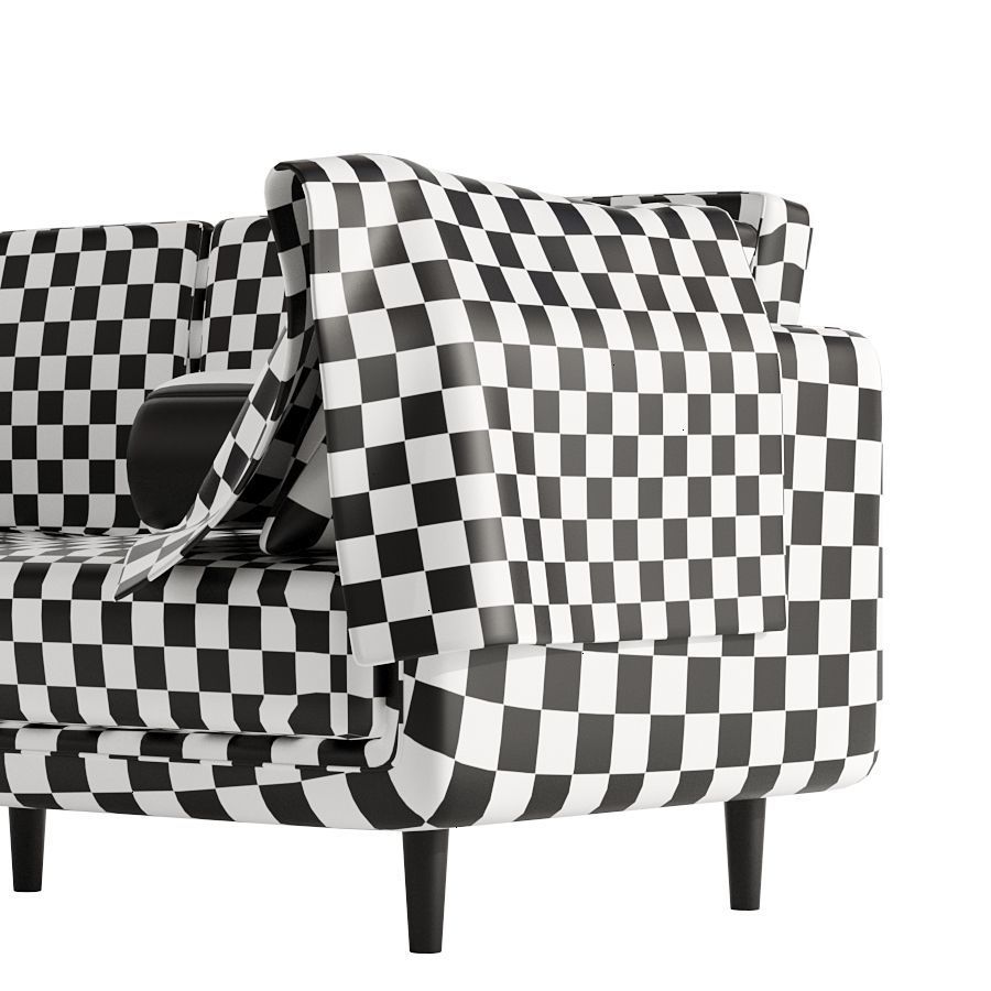 Lisbon Sofa by Homa 3D model_11