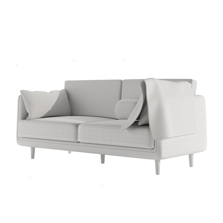 Lisbon Sofa by Homa 3D model_7