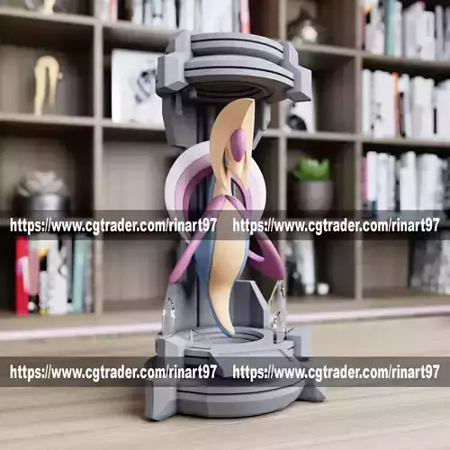 Cresselia in the lab from pokemon 3D print model