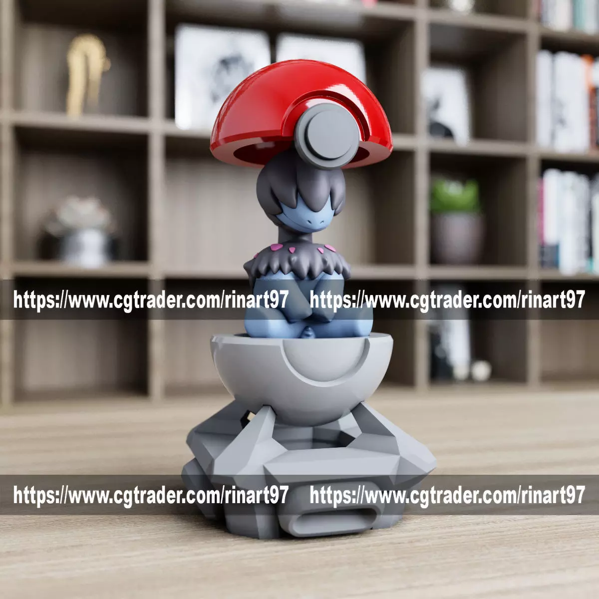 Deino in the pokeball from Pokemon 3D print model_0