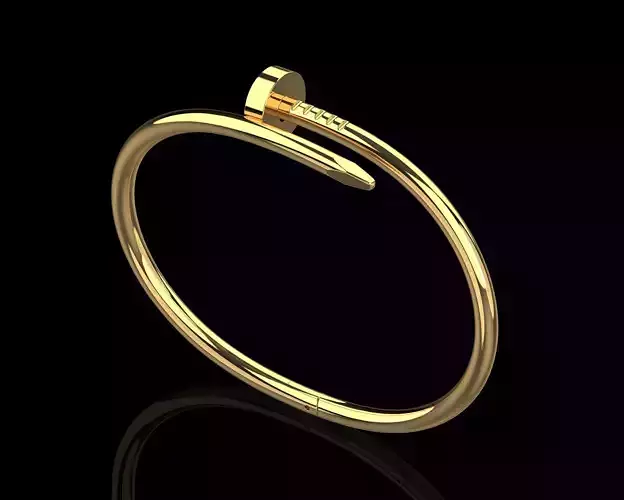 Juste un clou Bracelet 19 Size N113 3D print model