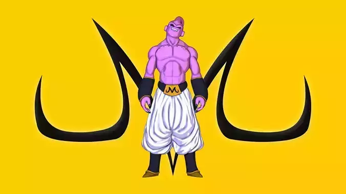 Majiin Bu 2 Dragon Ball Z Junsui Aku 3D print model 3D print model