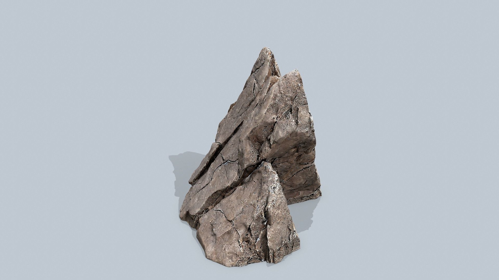 desert rocks Low-poly 3D model_10