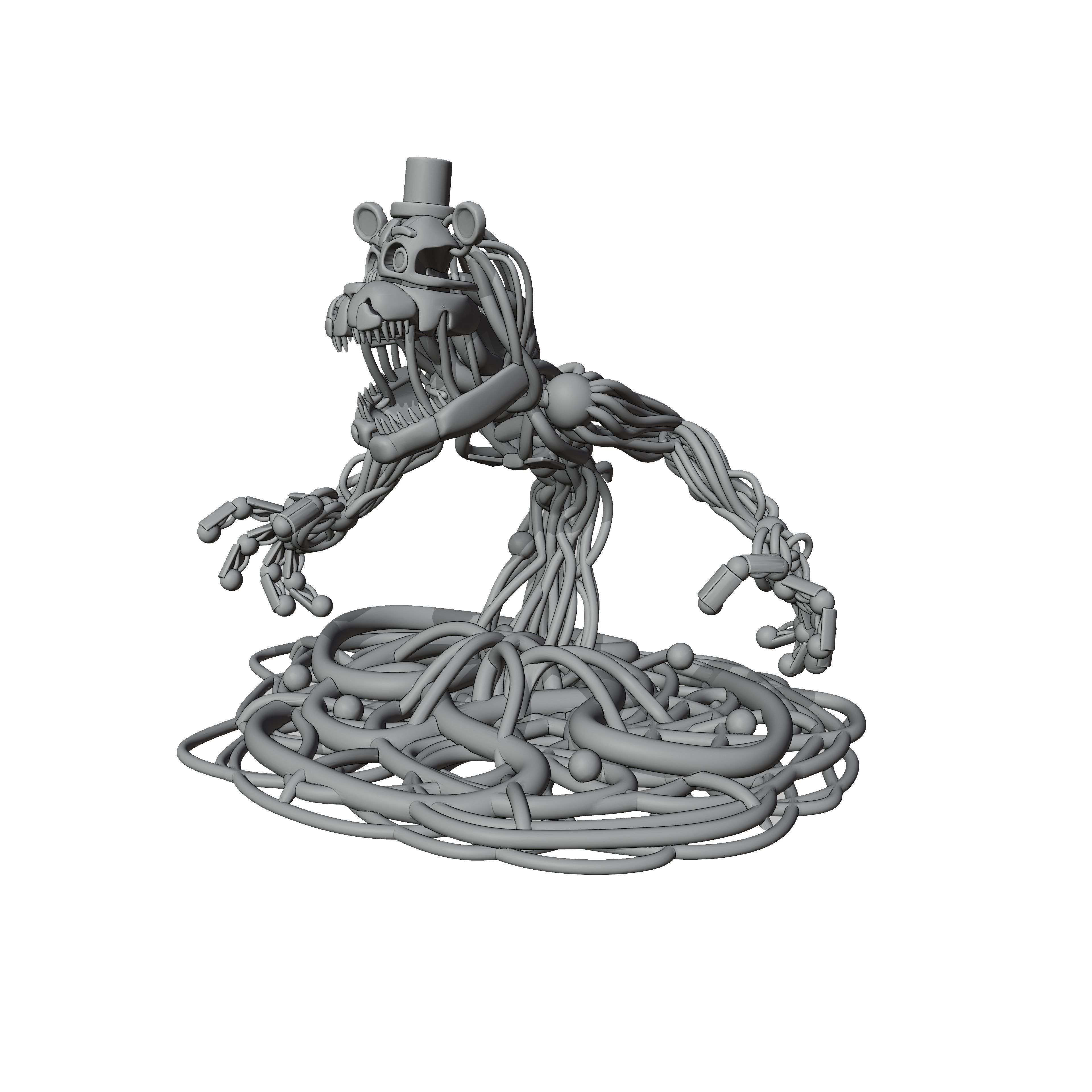 Molten Freddy 3D print model_1