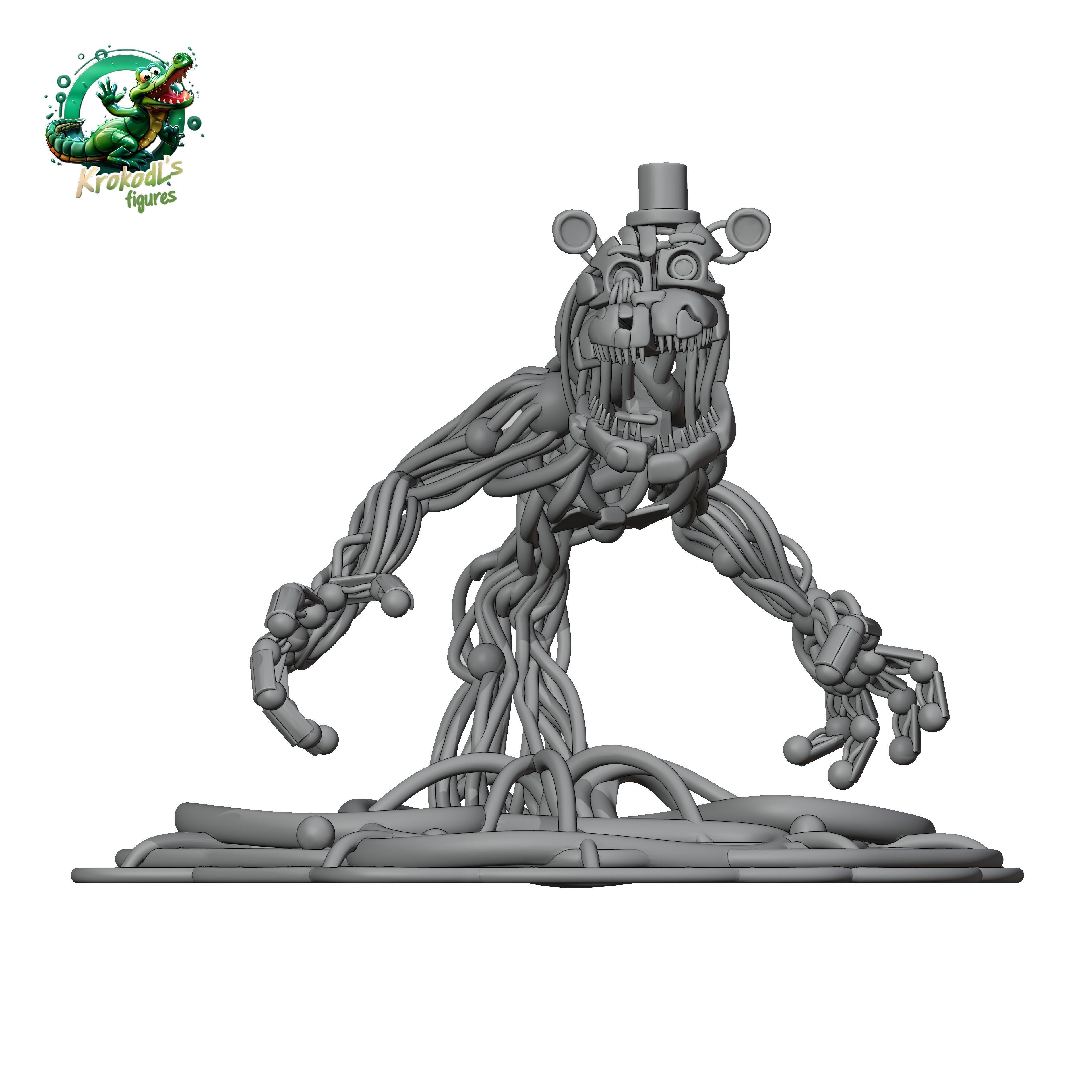 Molten Freddy 3D print model_5