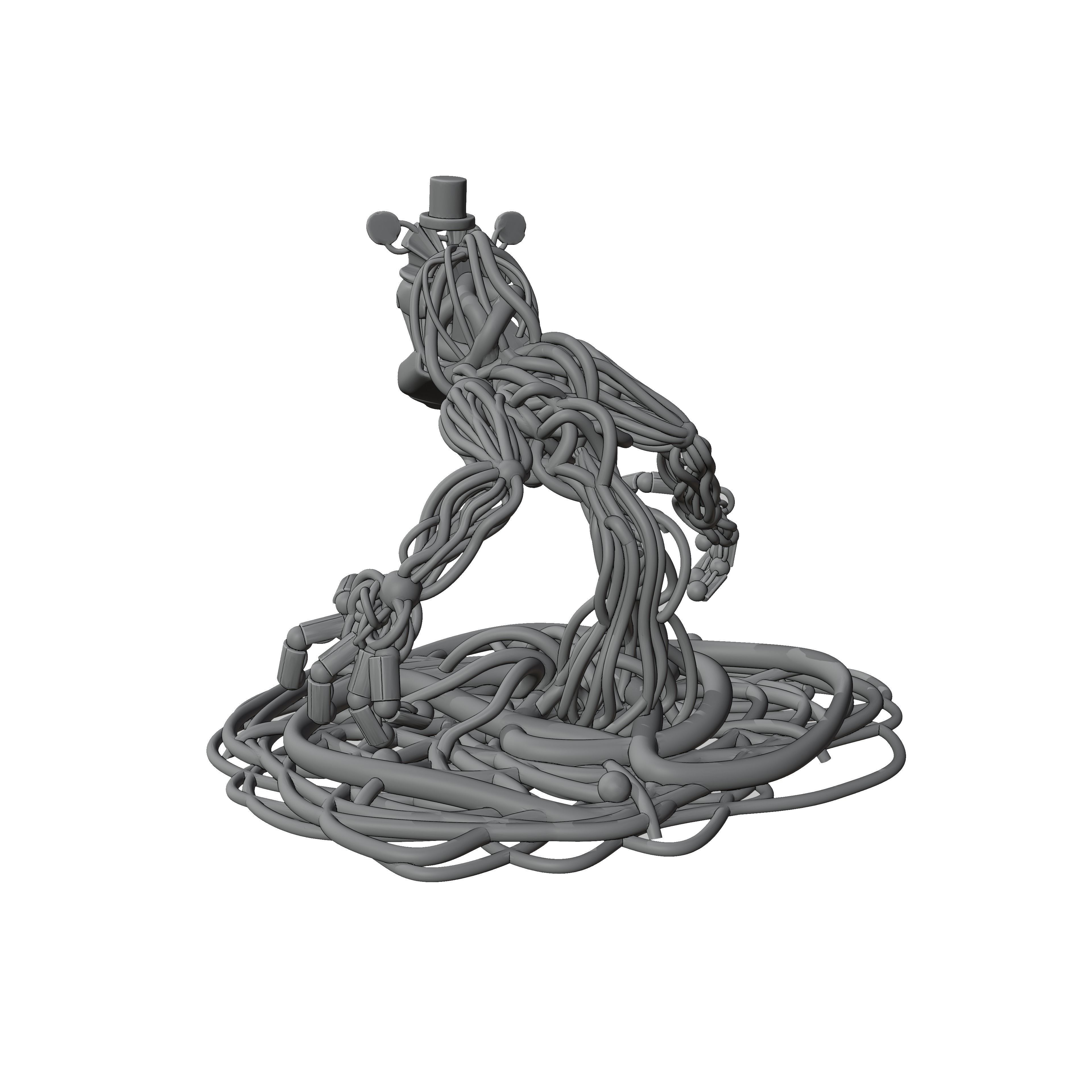 Molten Freddy 3D print model_2